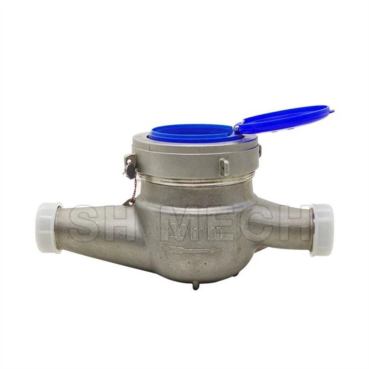 1/2inch~2inch Class B Stainless Steel Water Meter Multi-jet Dry Type Cold Water Meter Suppliers