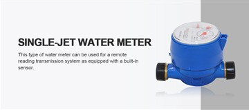 Was sind Einstrahlwasserzähler?