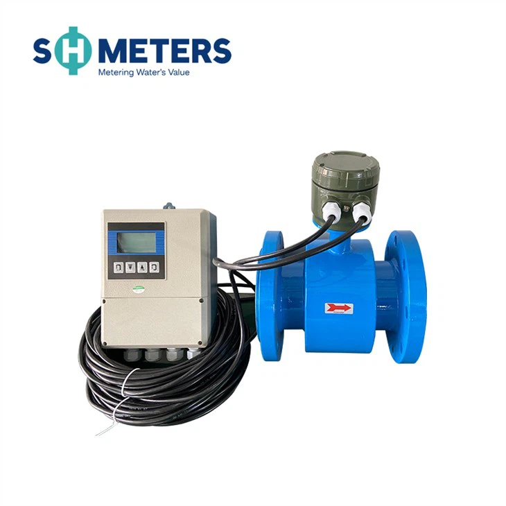IP68 Elektromagnetischer Durchflussmesser Hersteller Industriewasser Schmutzwasser Durchflussmesser Lieferanten