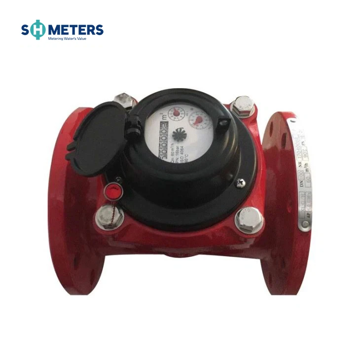 Industry Large Caliber Water Meter Woltman Hot Water Meter