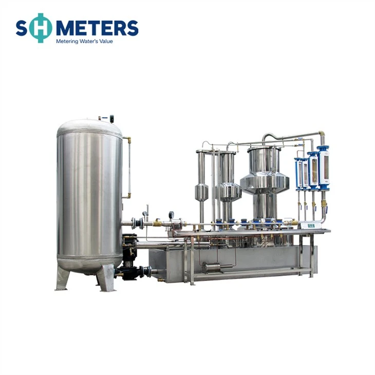 Manueller Wasserzähler-Prüfstand für mechanische Wasserzähler