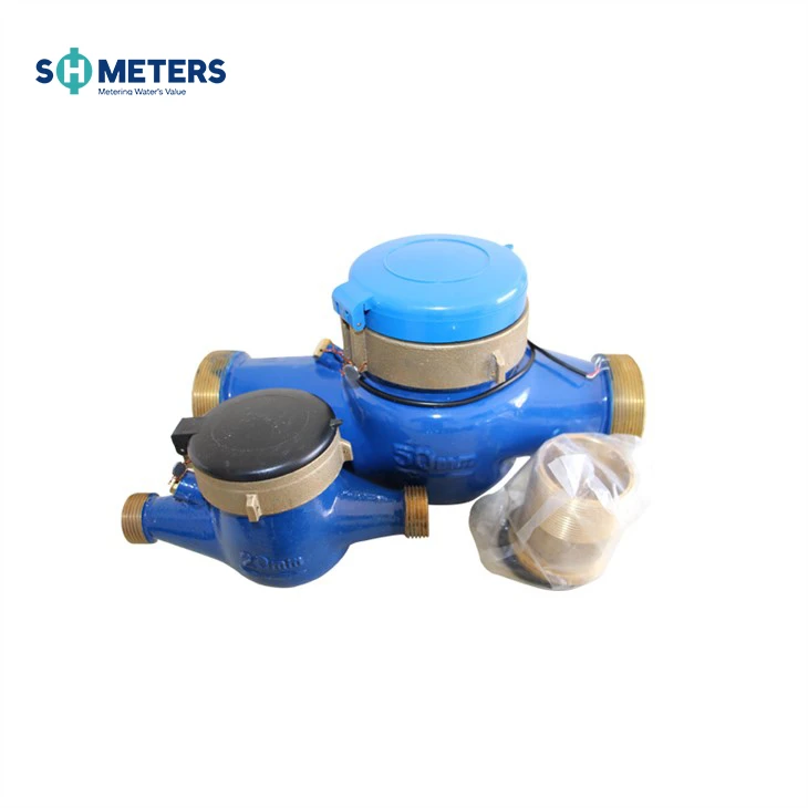 Multi Jet Dry Type Cold Water Meter Brass Body Multi Jet Dry Type Cold Water Meter Brass Body