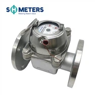 Woltman-Wasserdurchflussmesser aus Edelstahl mit großem Durchmesser