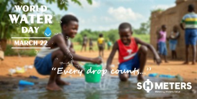 Weltwassertag: SHMeters misst jeden Tropfen Wasser