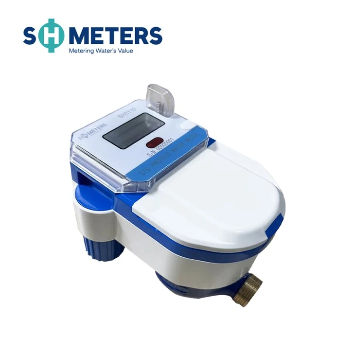 STS Prepaid Wassermesser Messingkörper DN15 ~ 25 mm für Wohngebäude